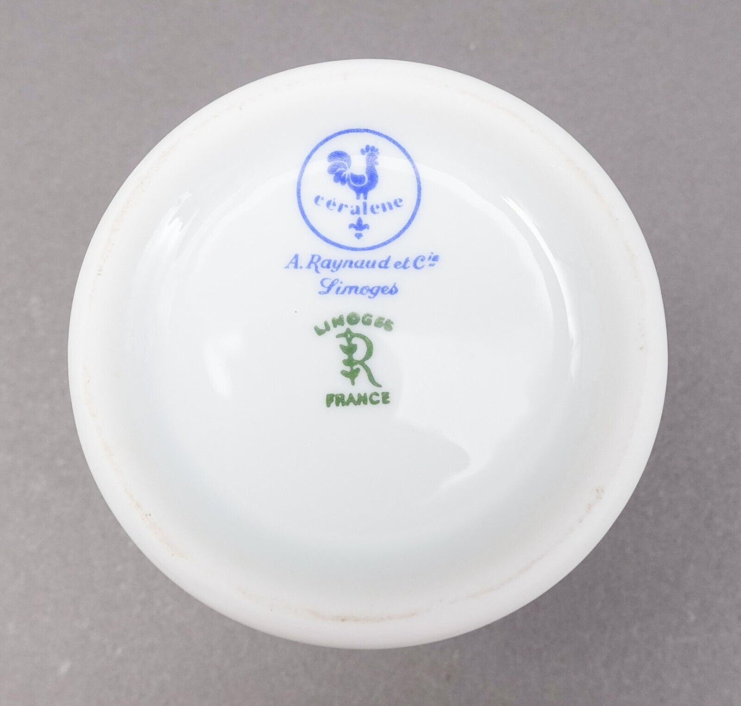 Ceralene A. Raynaud Limoges France Les Oiseaux Birds Apothecary Canister Jar 6"