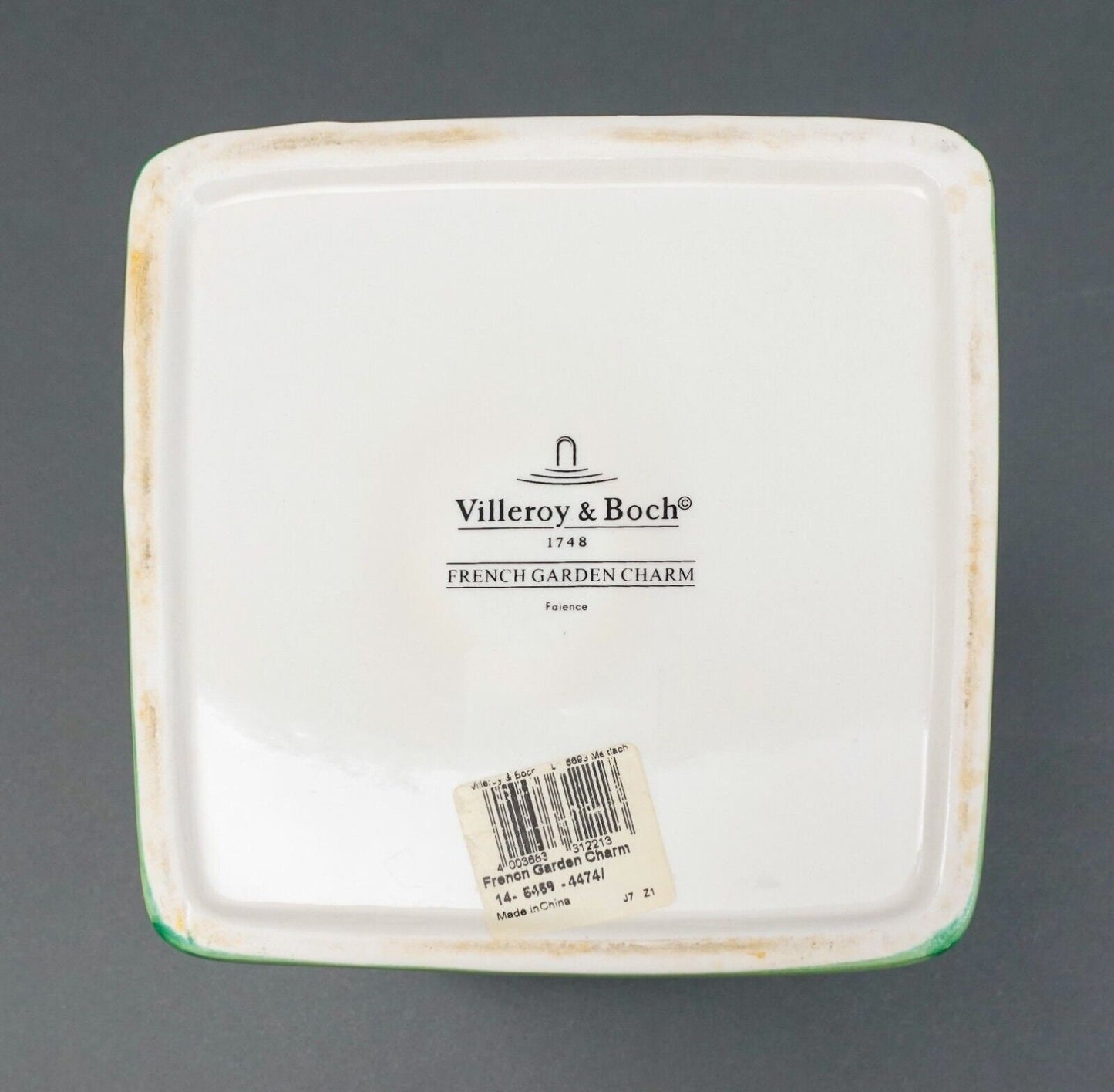 Villeroy & Boch Germany French Garden Charm Prunus Domestica Lidded Jar Canister