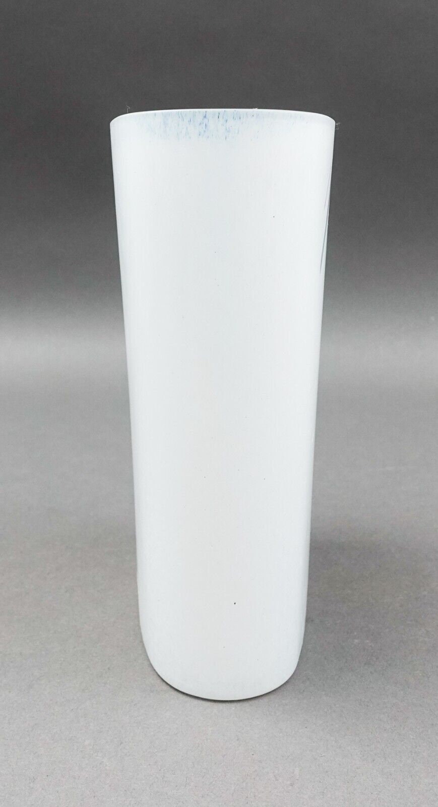 Kosta Boda Sweden Bertil Vallien Rainbow Frosted Art Glass Vase 6 1/2"