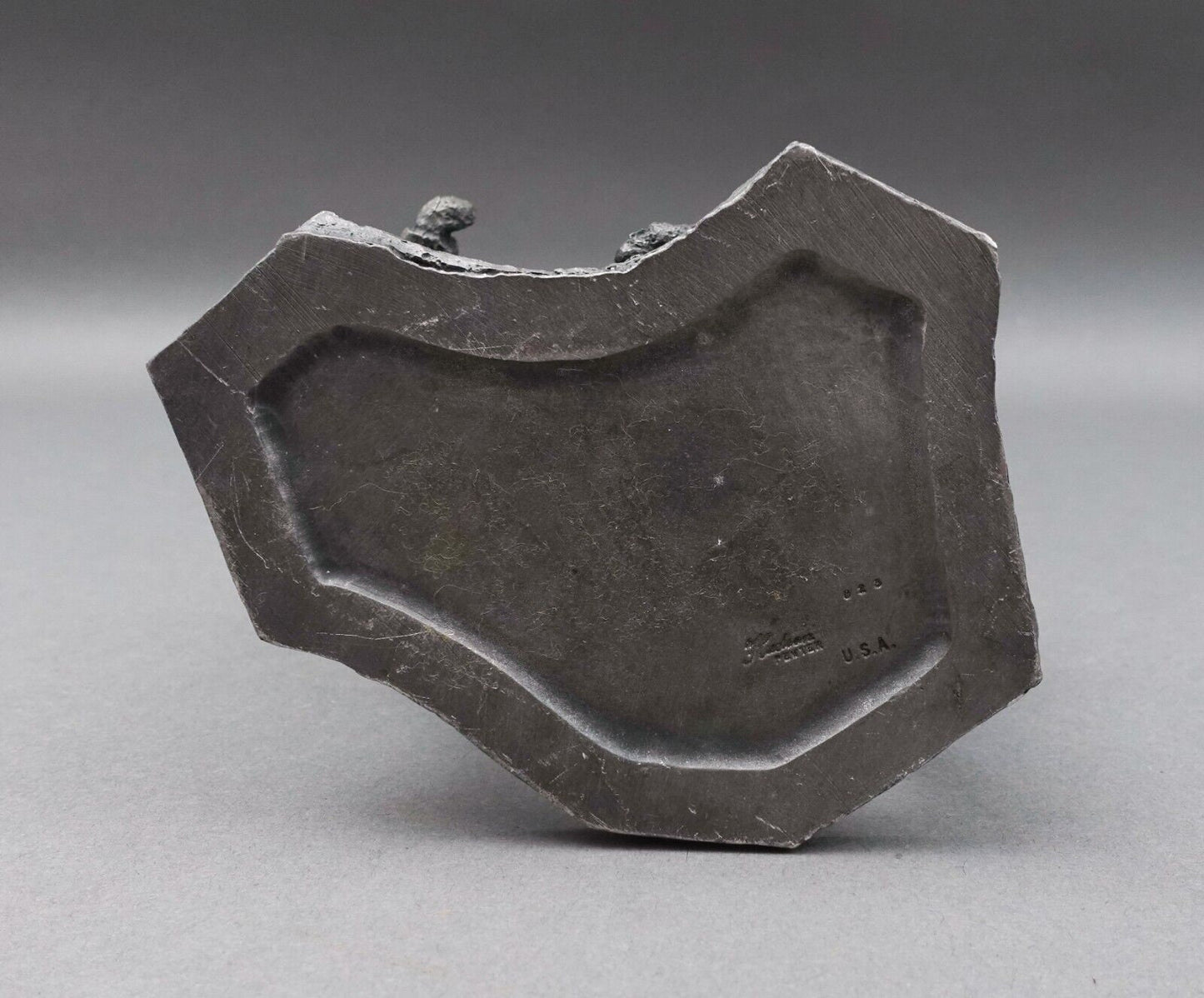 Hudson Pewter U.S.A Walli Ortman Signed #023 Ring Around the Rosie Figurine