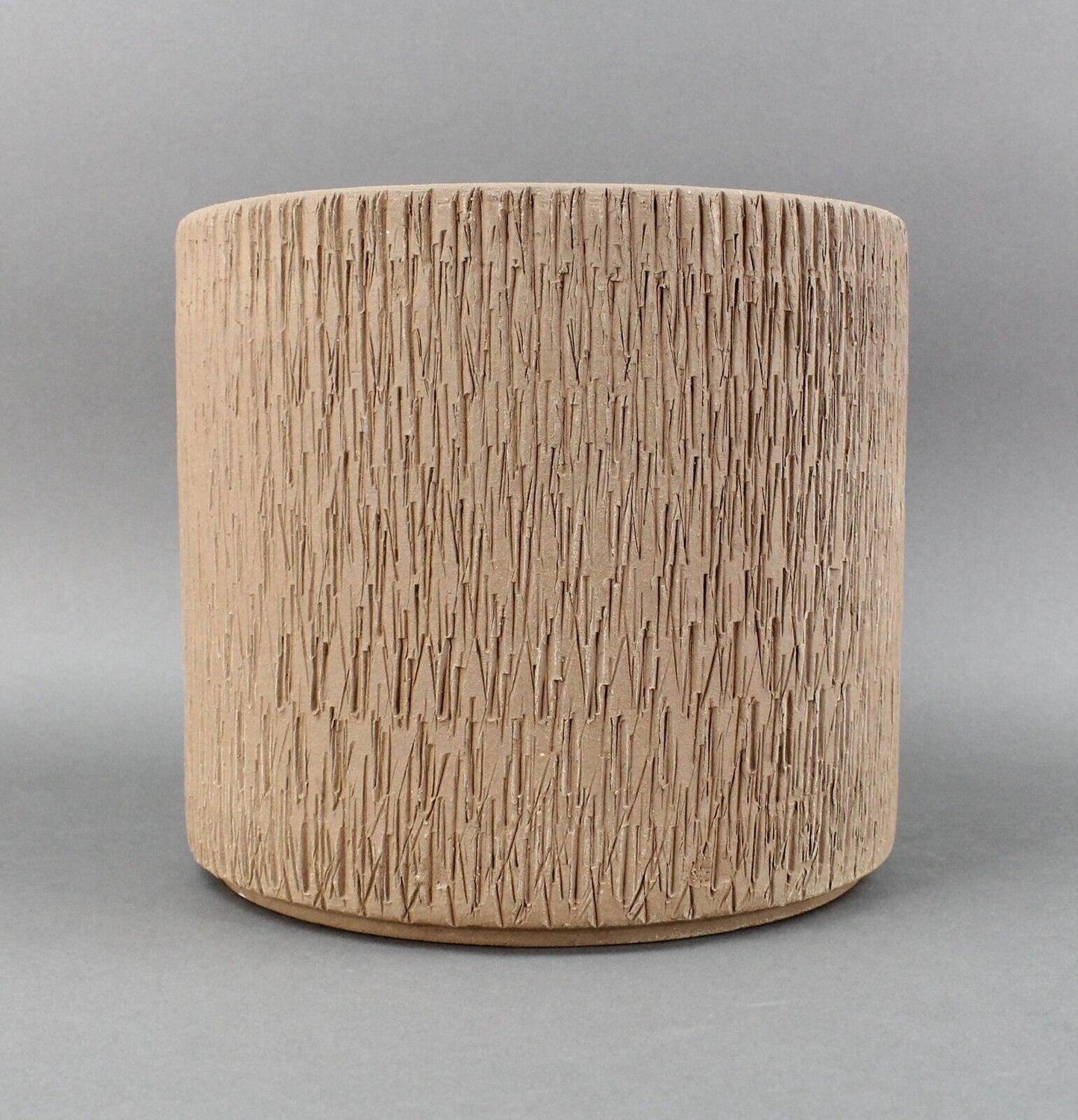 Gainey AC-10 Nuts & Bolts Sgraffito Architectural Pottery Planter Mid Century