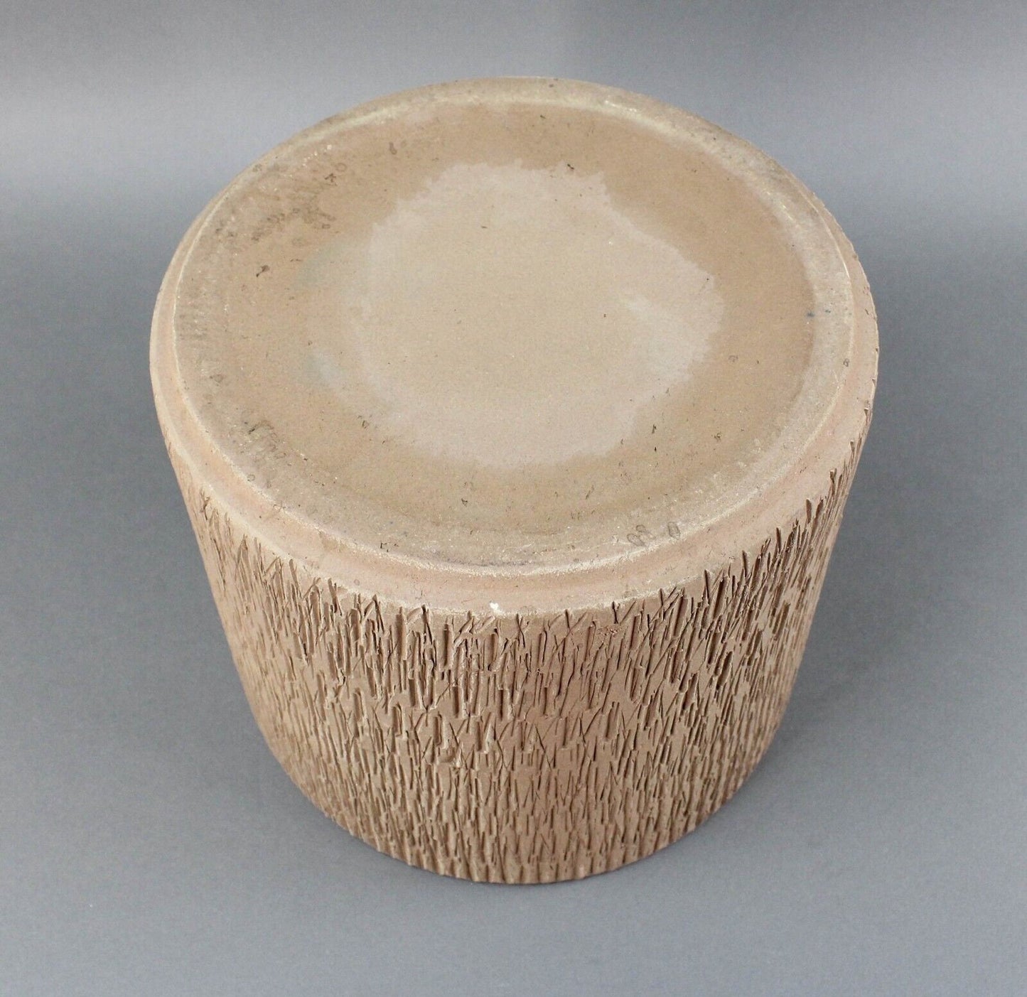 Gainey AC-10 Nuts & Bolts Sgraffito Architectural Pottery Planter Mid Century