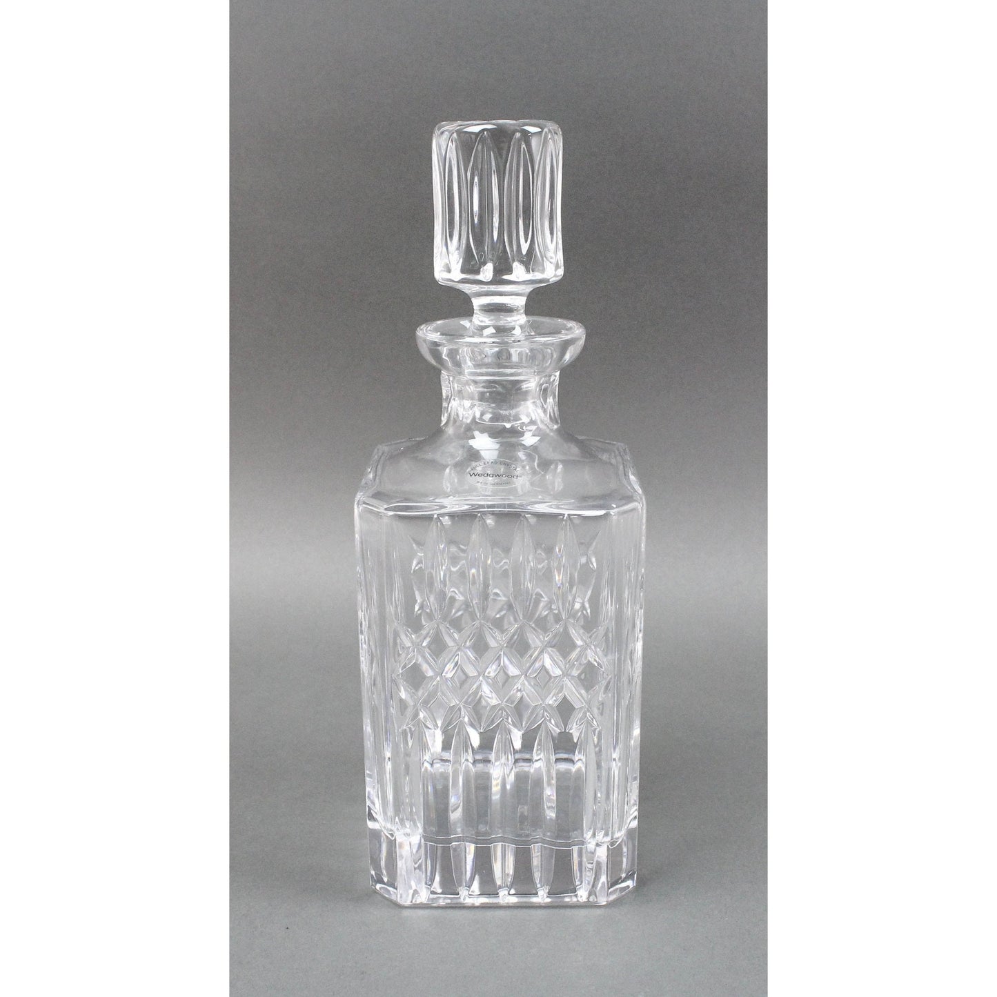 Wedgwood Germany WWC4 Full Lead Crystal Glass Decanter Bottle With Stopper