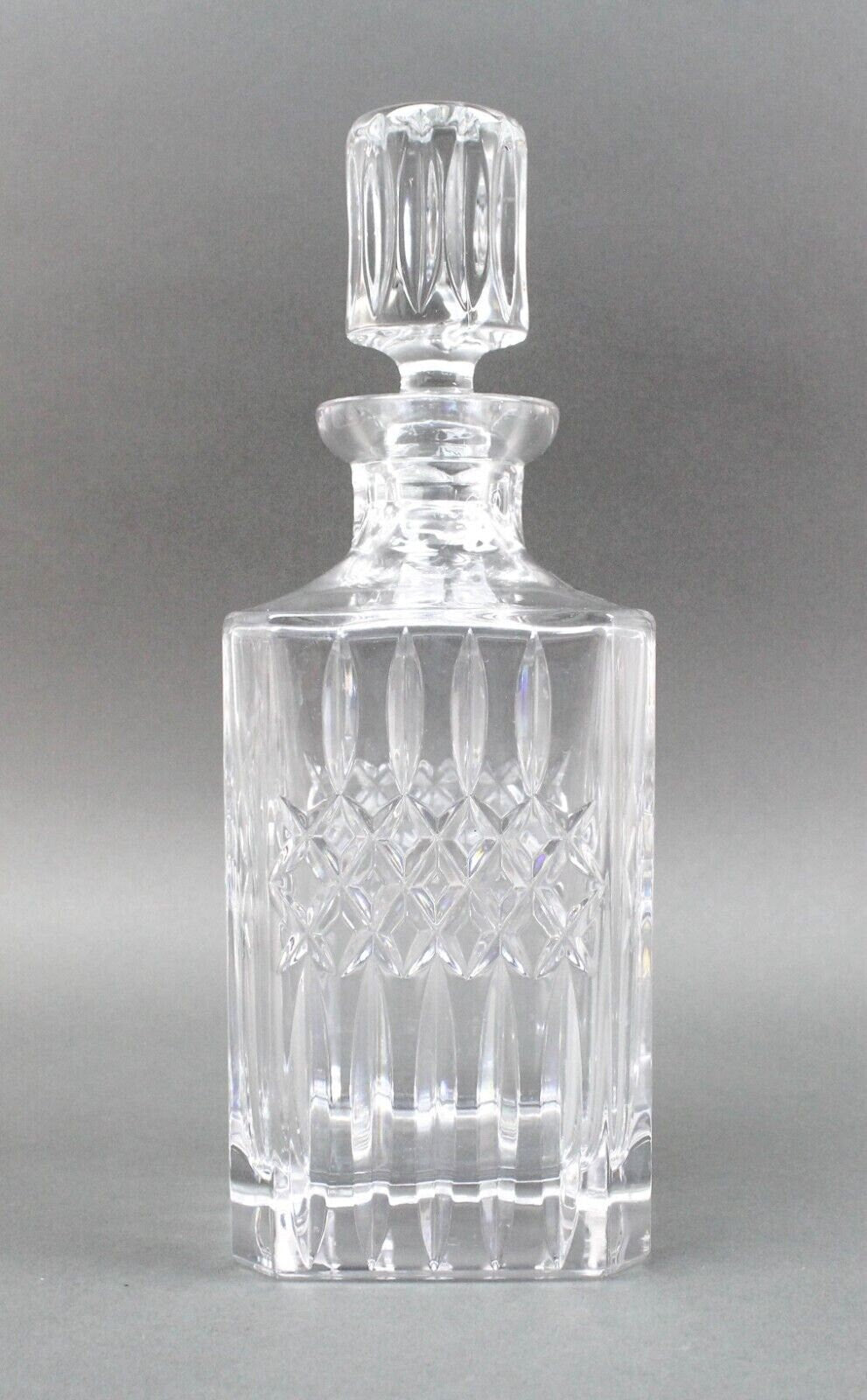 Wedgwood Germany WWC4 Full Lead Crystal Glass Decanter Bottle With Stopper