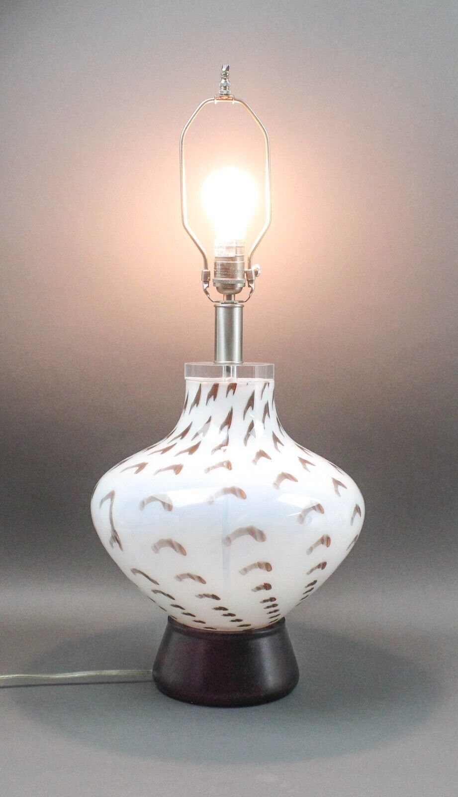 Waterford Crystal Evolution Ice Age Table Lamp