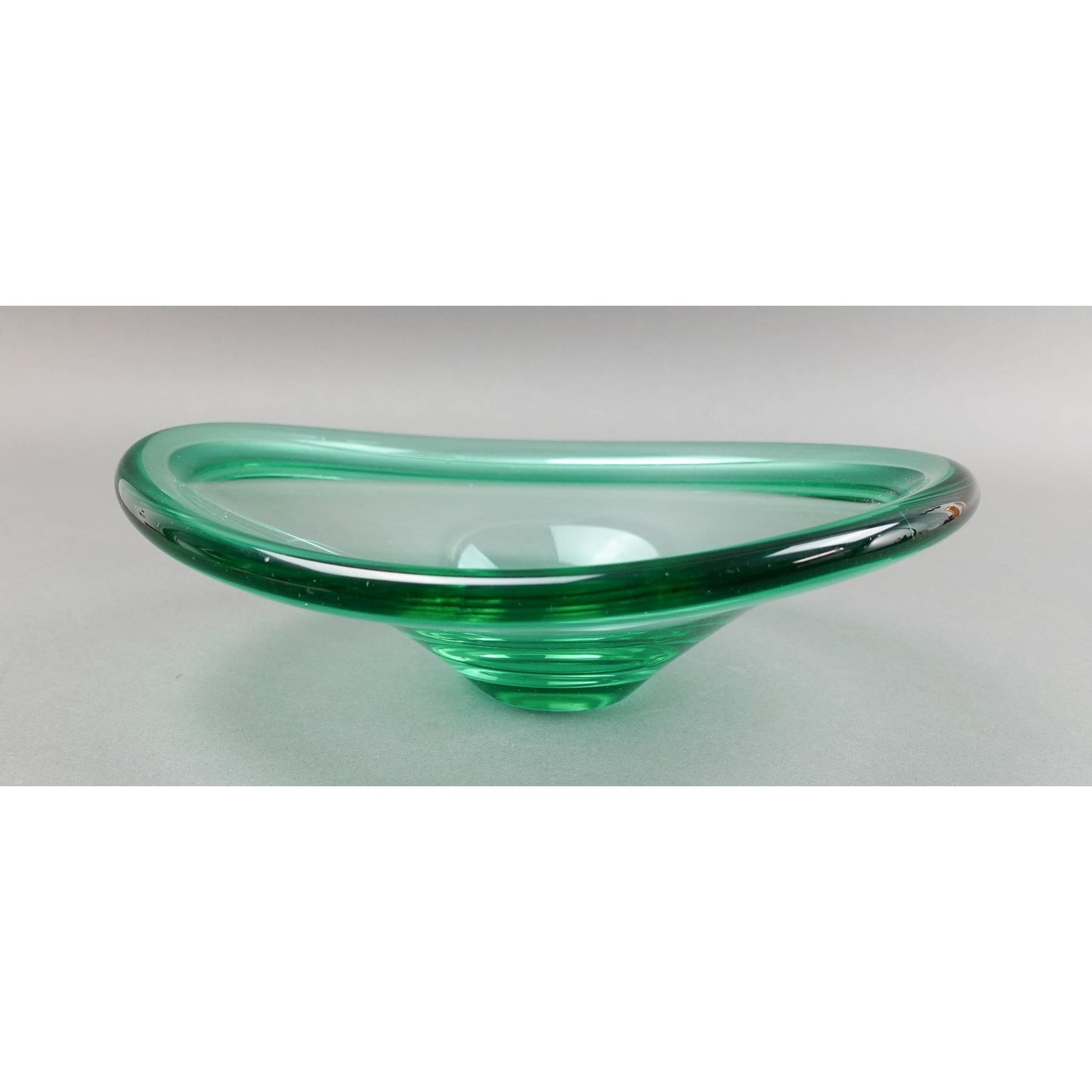 Holmegaard Denmark 1956 By Per Lutken Vintage MCM Danish Art Glass Selandia Bowl