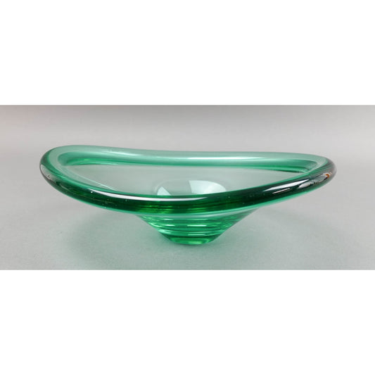 Holmegaard Denmark 1956 By Per Lutken Vintage MCM Danish Art Glass Selandia Bowl