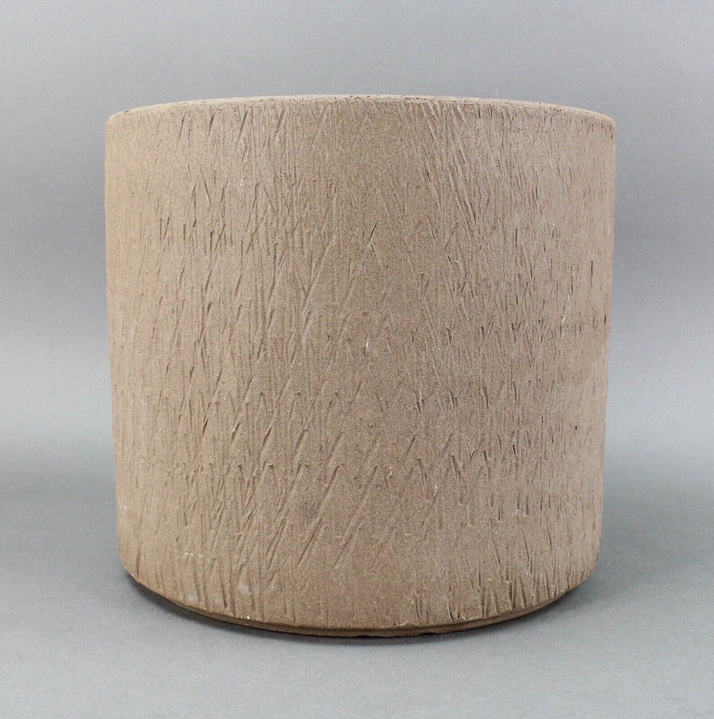 Gainey AC-10 Nuts & Bolts Sgraffito Architectural Pottery Planter Mid Century
