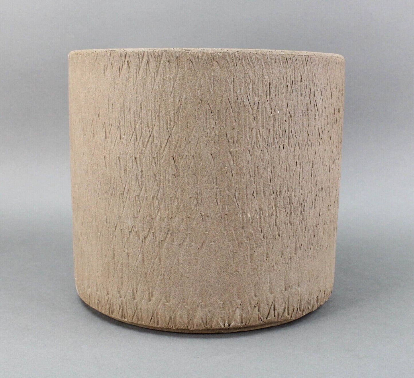 Gainey AC-10 Nuts & Bolts Sgraffito Architectural Pottery Planter Mid Century