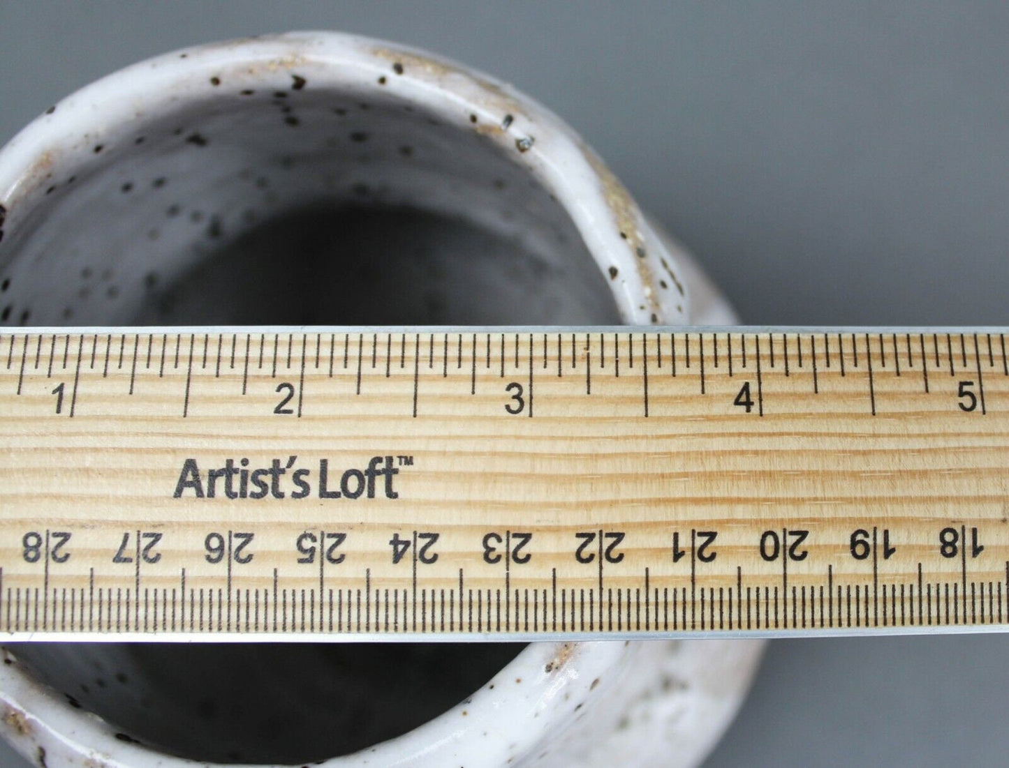 Davis Signed Studio Art Pottery Vase Vessel Wheel Thrown Mid Century Modern