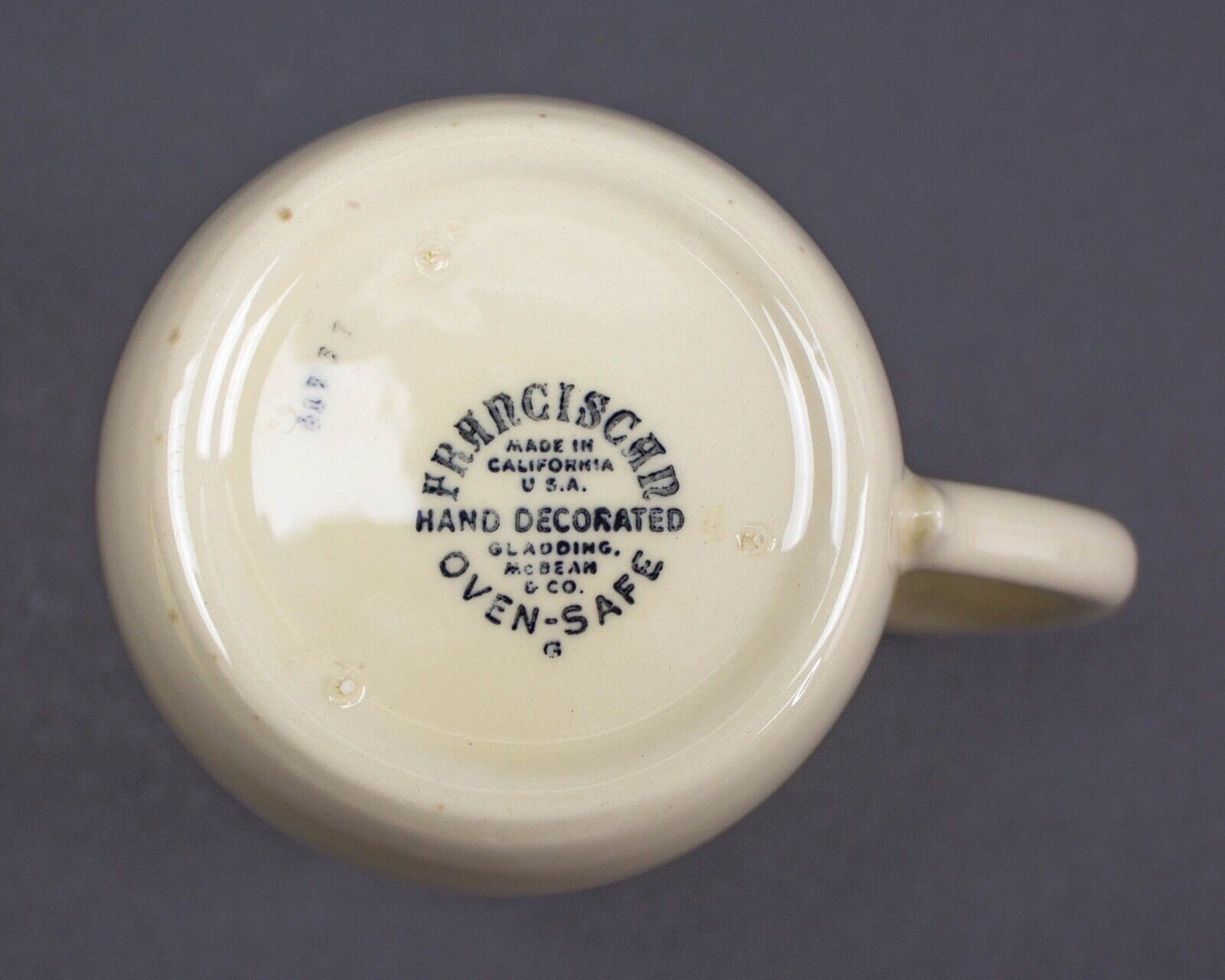 Franciscan California, U.S.A. American Ivy Grand Mug Coffee Tea Cup I Love Lucy