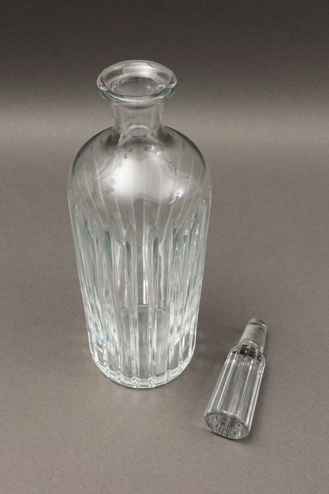 Baccarat France Harmonie Wine Whiskey Cut Crystal Glass Decanter With Stopper