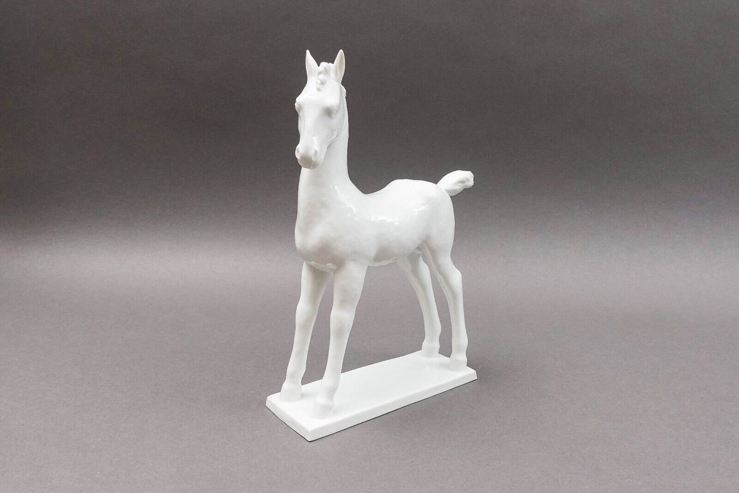 Vienna Augarten Wien Michael Powolny Porcelain Horse Pony Figurine Sculpture