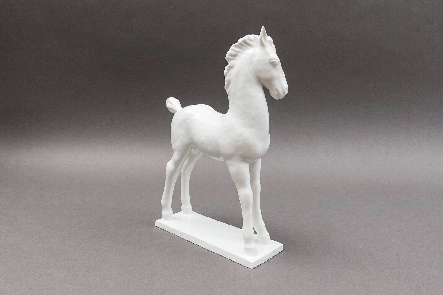 Vienna Augarten Wien Michael Powolny Porcelain Horse Pony Figurine Sculpture
