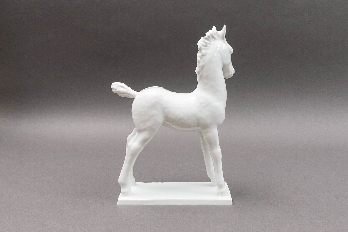 Vienna Augarten Wien Michael Powolny Porcelain Horse Pony Figurine Sculpture