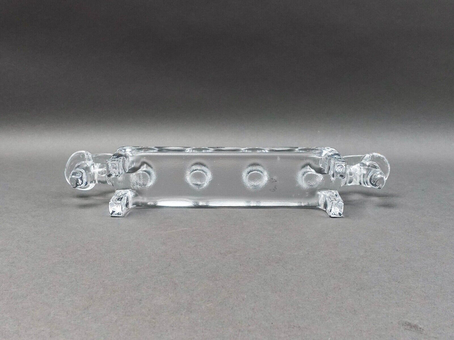 Kosta Boda Sweden Bertil Vallien Signed Julbock Goat Candlestick Candle Holder