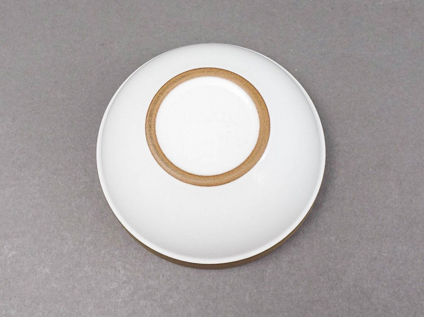 Edith Heath Ceramics Sausalito California White 5 1/2" Rim Line Cereal Bowl