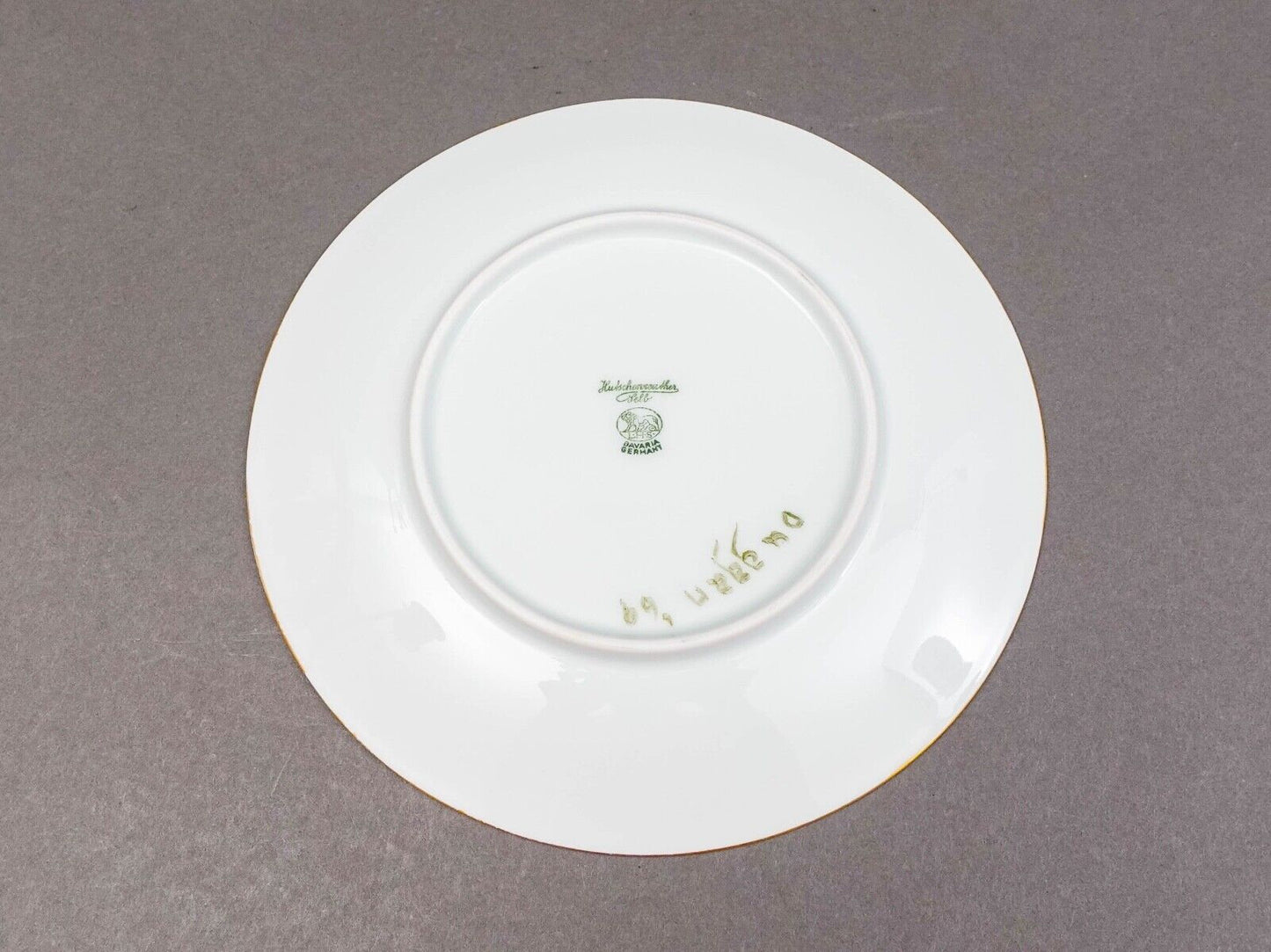 Hutschenreuther Selb Bavaria Germany Julia Duggan Painted Floral Plate Set Of 11