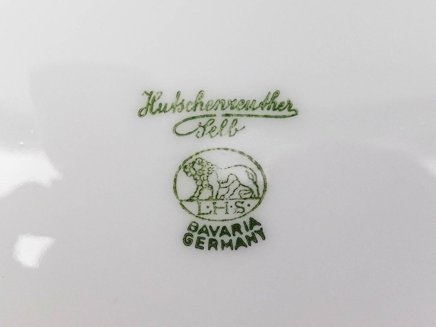 Hutschenreuther Selb Bavaria Germany Julia Duggan Painted Floral Plate Set Of 11