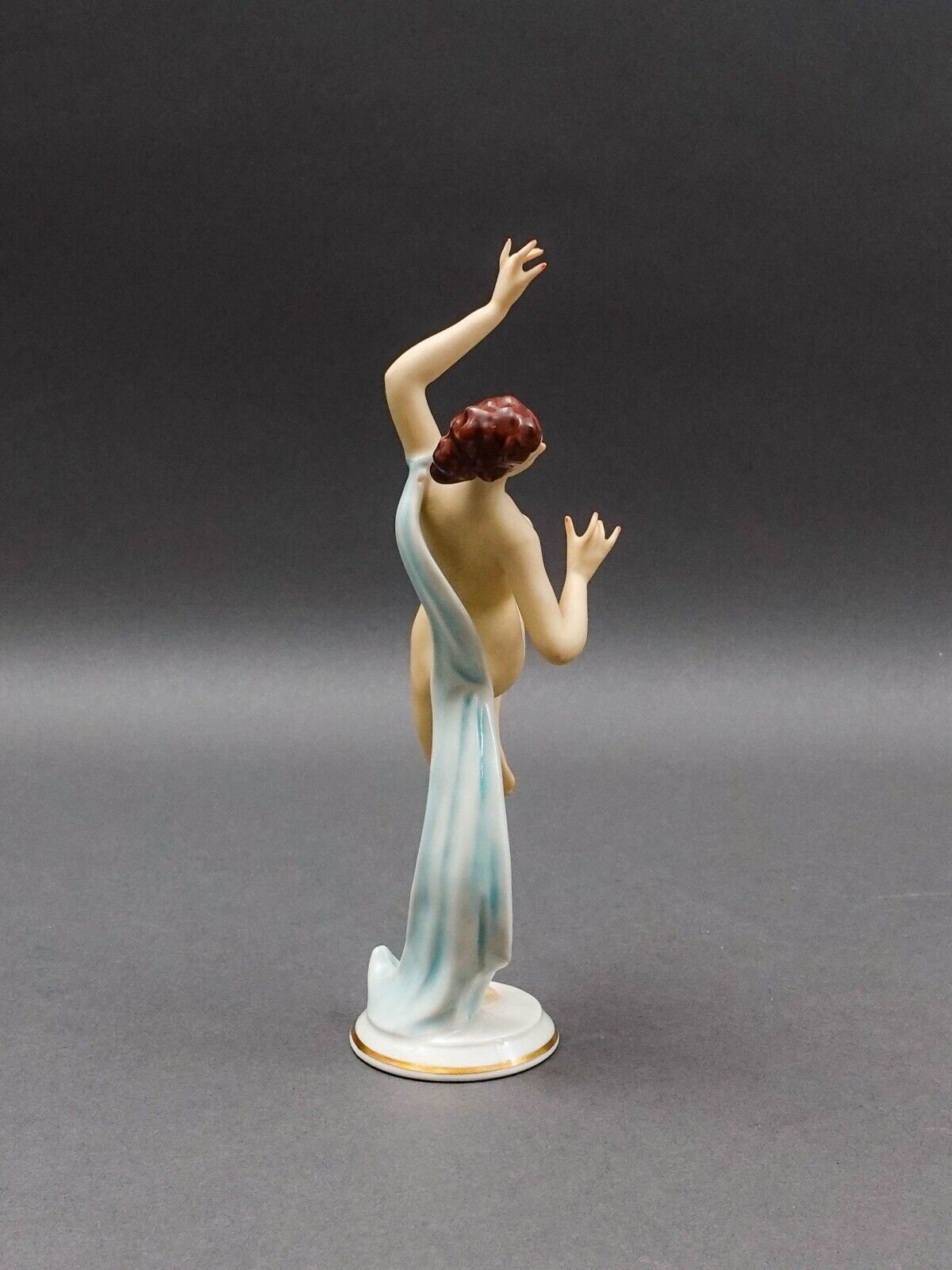 Alka Kunst Dresden Art Deco Germany Porcelain Woman Girl Lady Dancer Figurine