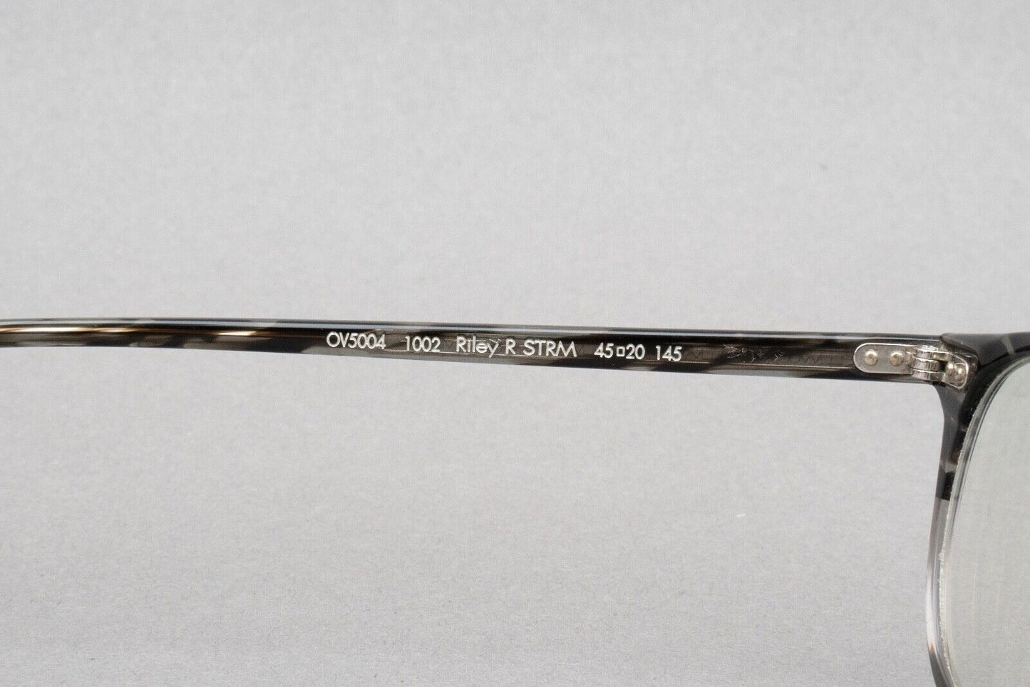 Oliver Peoples OV5004 1002 Riley R STRM Gray Eyeglasses 45[]20 145 Made In Italy