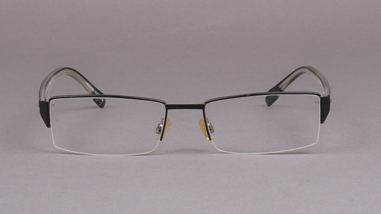 Morel Lightec 6646L NG 527 Black Clear Eyeglasses Frame 54[]18 140 France