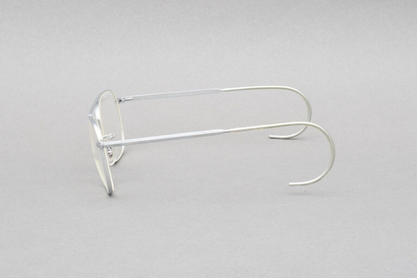 Randolph Engineering 6 1/2 Silver Pilot Sunglasses Made In USA (Frame Only)