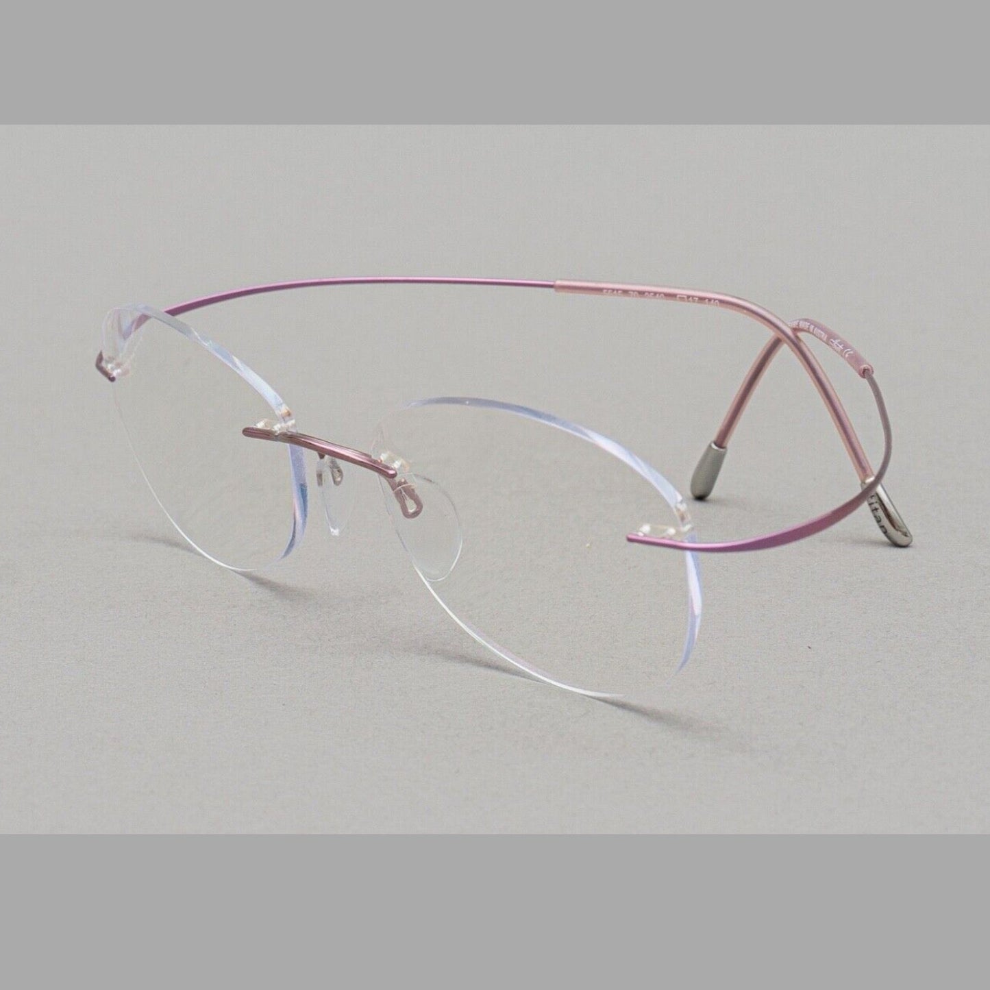 Silhouette 5515 70 3540  Mauve Eyeglasses Frames []17 140 Made In Austria