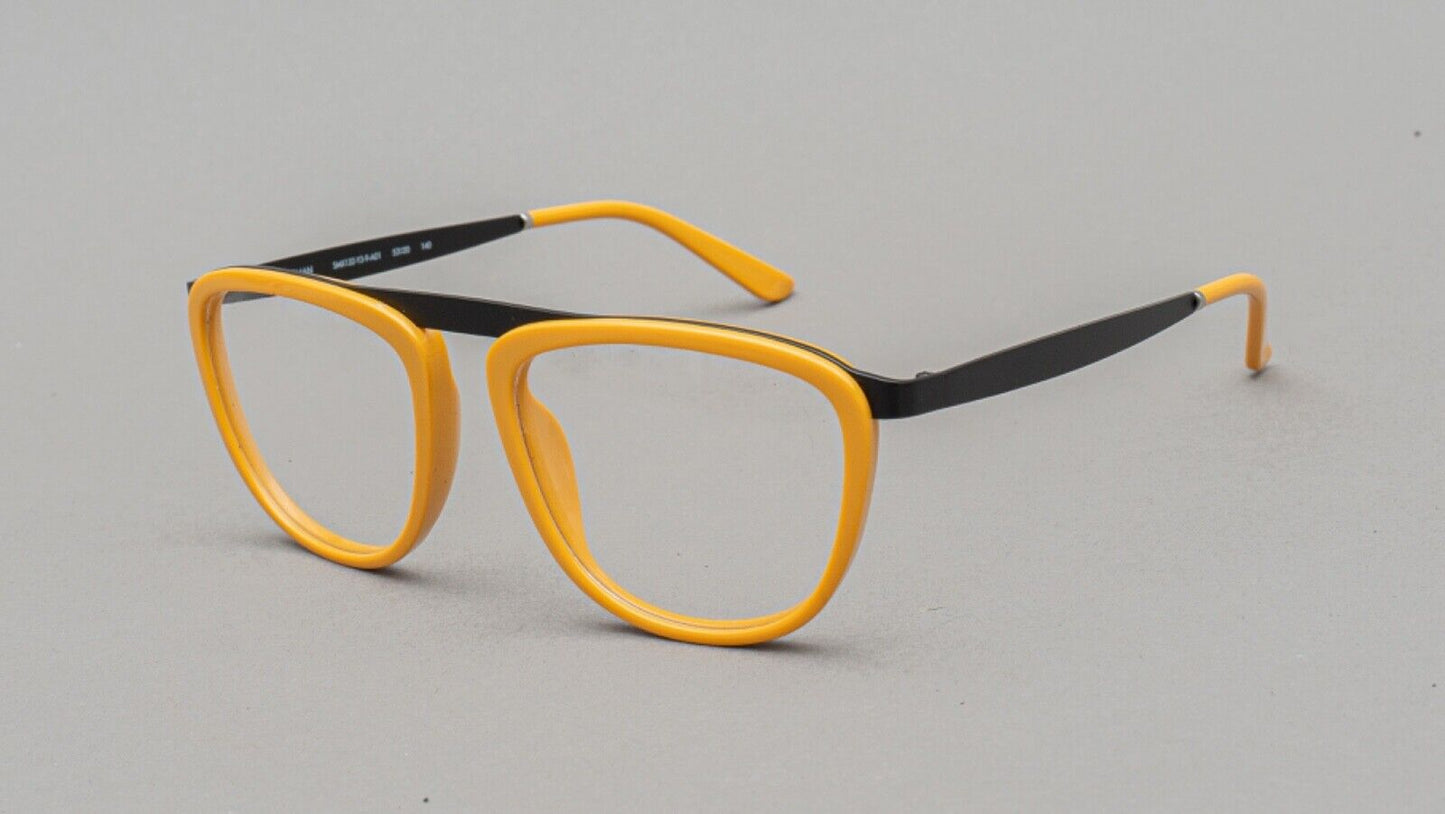 Smoke & Mirrors Pusherman SMX132-Y3-9-A01 Yellow Eyeglasses Frames 52[]20 140