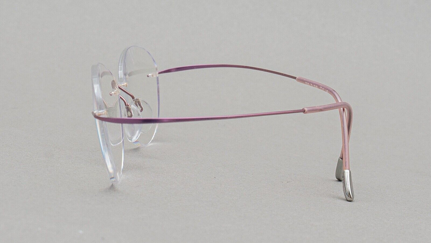 Silhouette 5515 70 3540  Mauve Eyeglasses Frames []17 140 Made In Austria