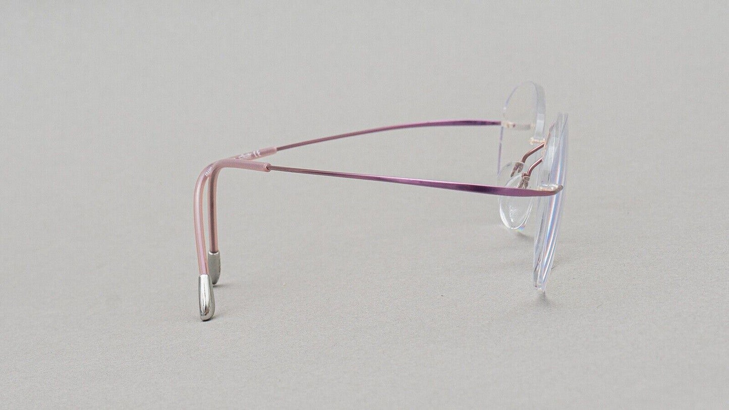 Silhouette 5515 70 3540  Mauve Eyeglasses Frames []17 140 Made In Austria