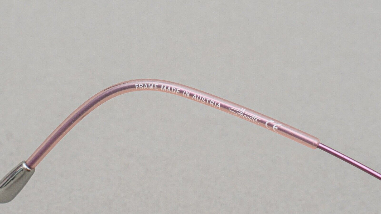 Silhouette 5515 70 3540  Mauve Eyeglasses Frames []17 140 Made In Austria