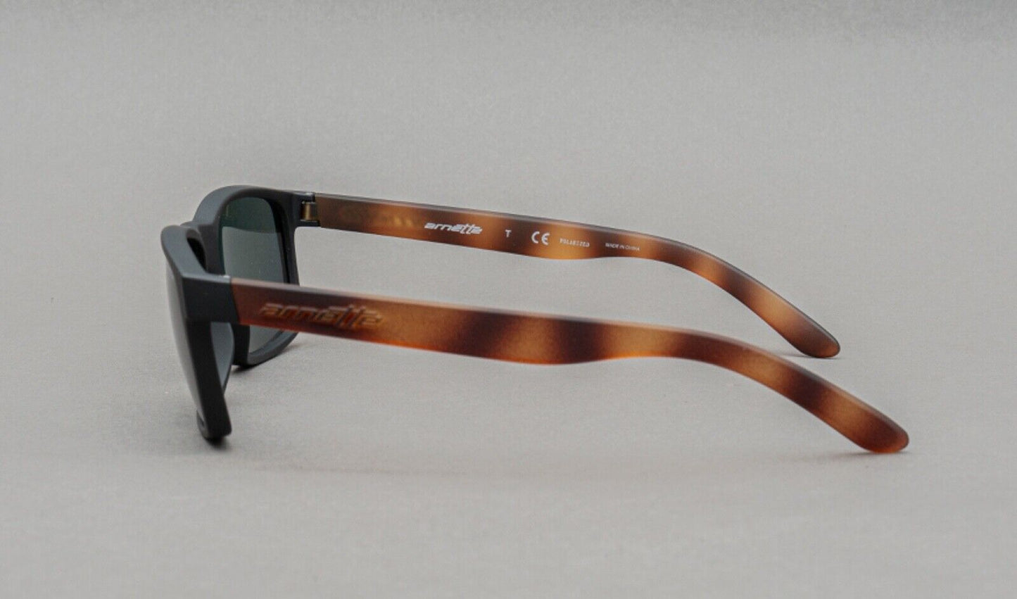 Arnette Slickster 4185-2273/81 Black Brown Tortoise Polorized Sunglasses 58[]16