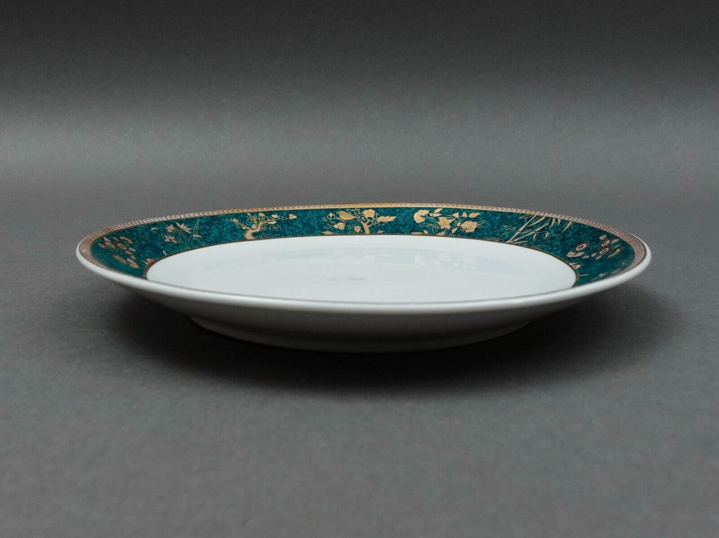 Cocema Fes Morocco Prestige Design Green Gold Bread & Butter Plate Set Of 8