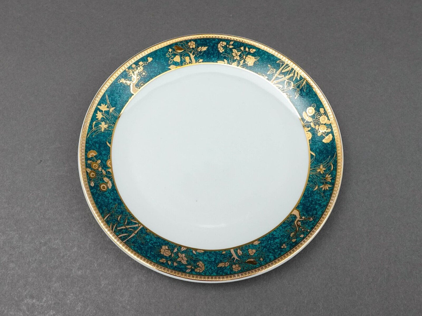 Cocema Fes Morocco Prestige Design Green Gold Bread & Butter Plate Set Of  5