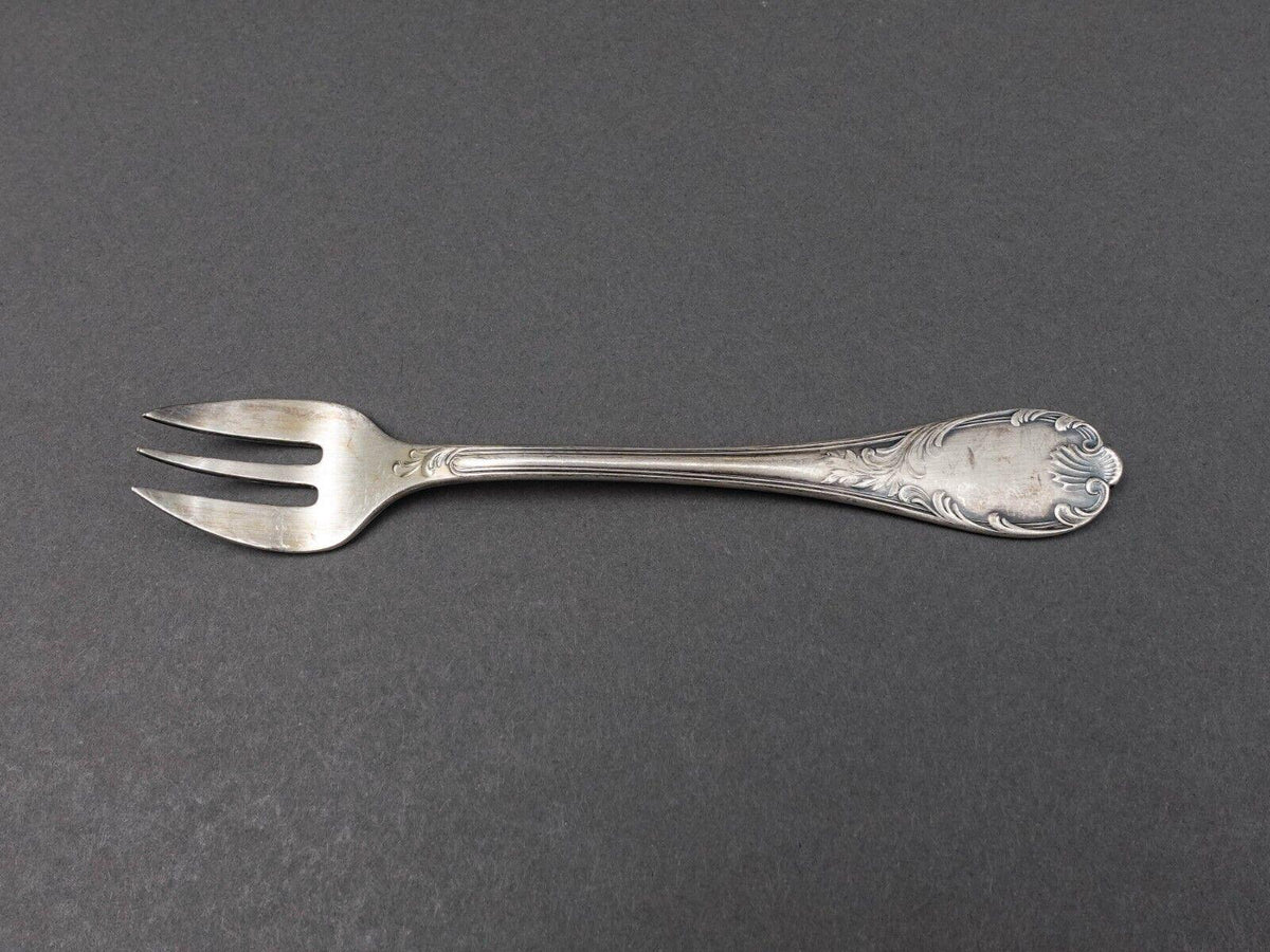 Christofle France Marly Silverplate 5 7/8" Oyster Fork Set Of 7