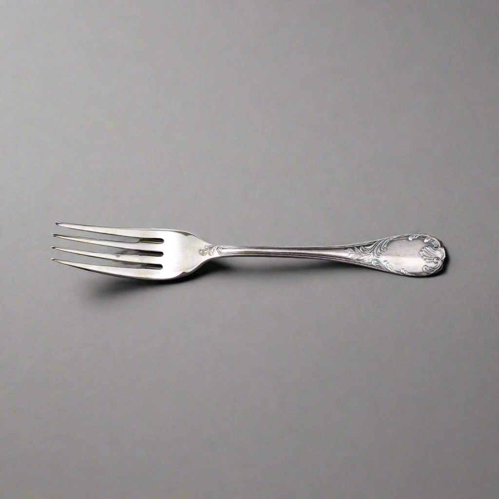 Christofle France Marly Silverplate 7" Fish Fork Set Of 7