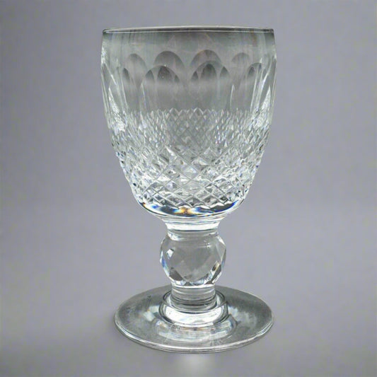 Waterford Crystal Colleen Claret Short Stem 3 7/8" Port Wine Glasses Set Of 4