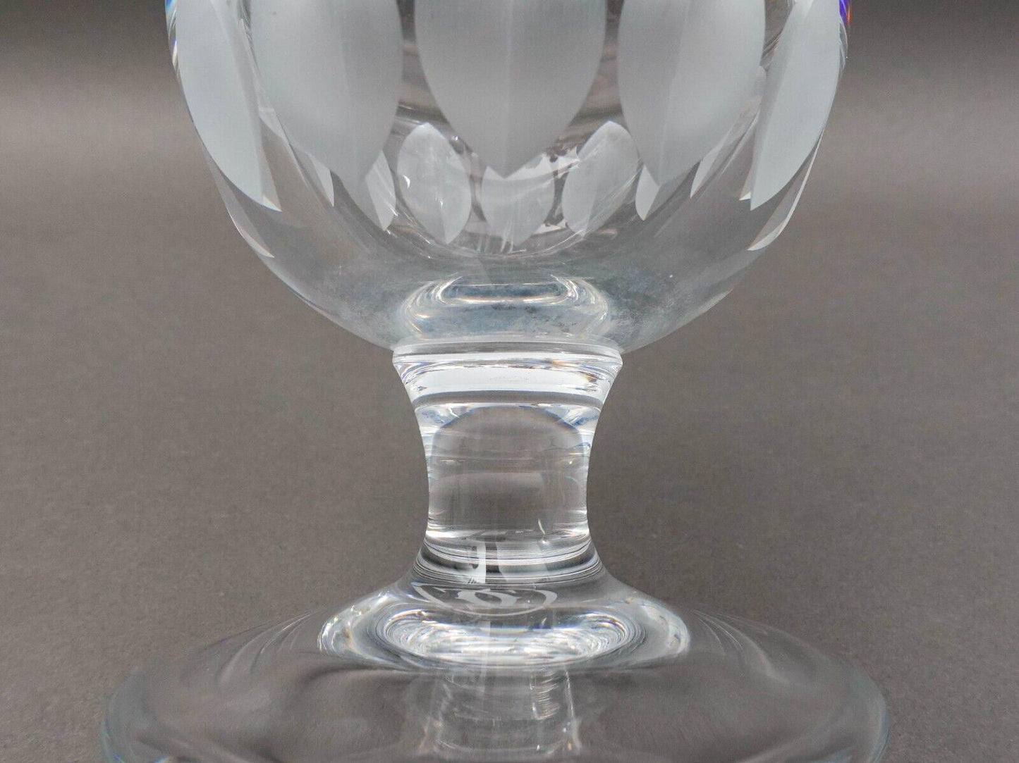 Cartier Crystal France Vintage La Maison Du Shogun Cut Glass Vase 8 3/4"