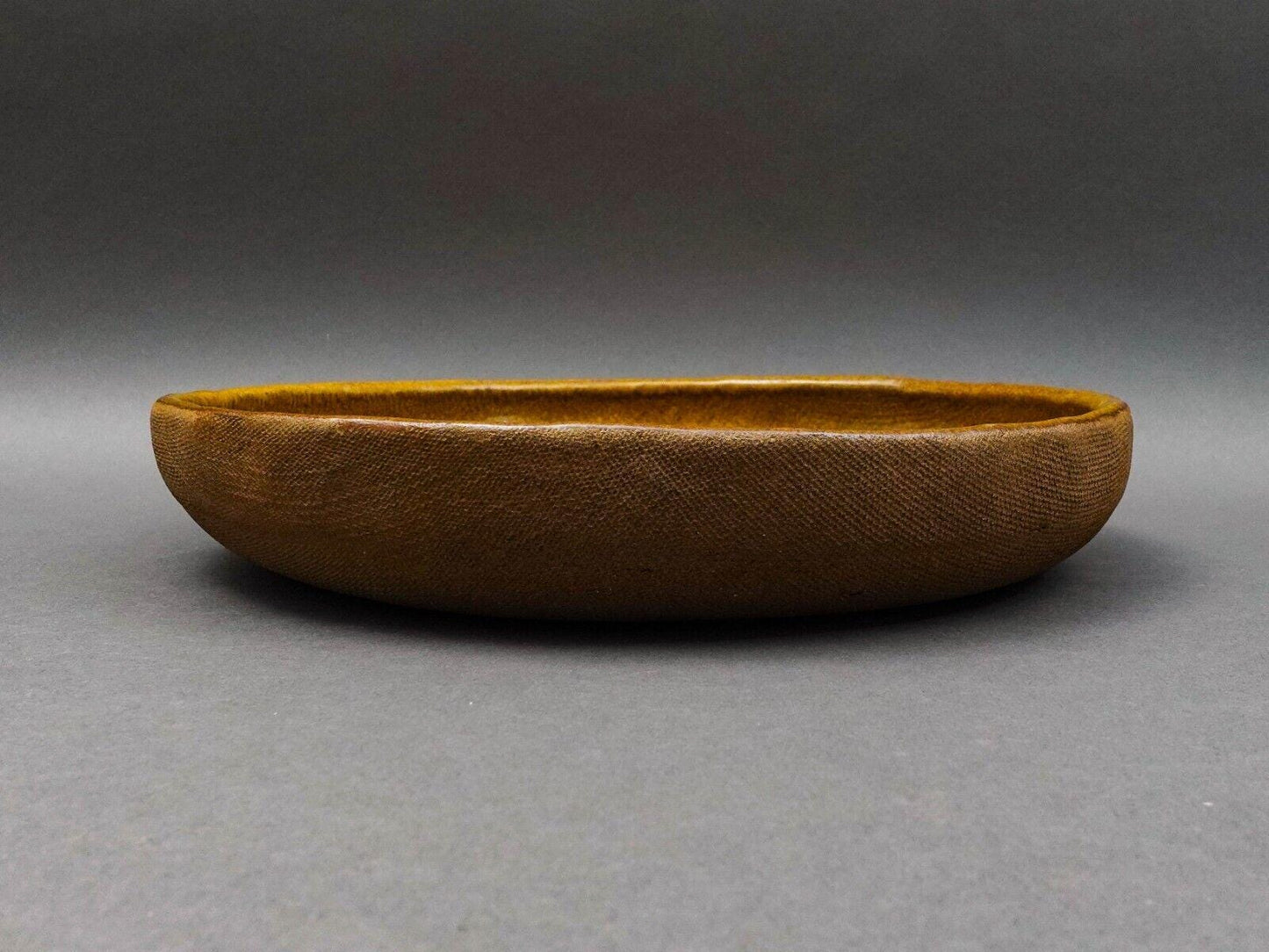 Jane Gordon Martz Marshall Studios MCM Mushroom Art Pottery Serving Bowl Platter