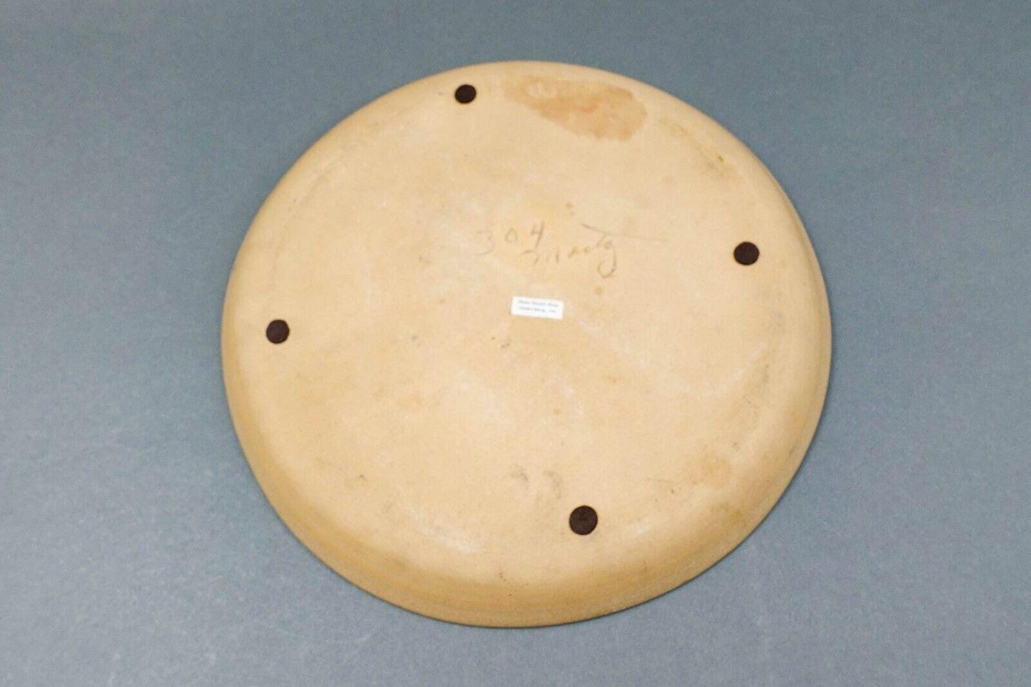 Jane Gordon Martz Marshall Studios MCM Mushroom Art Pottery Plate Tray 12 7/8"