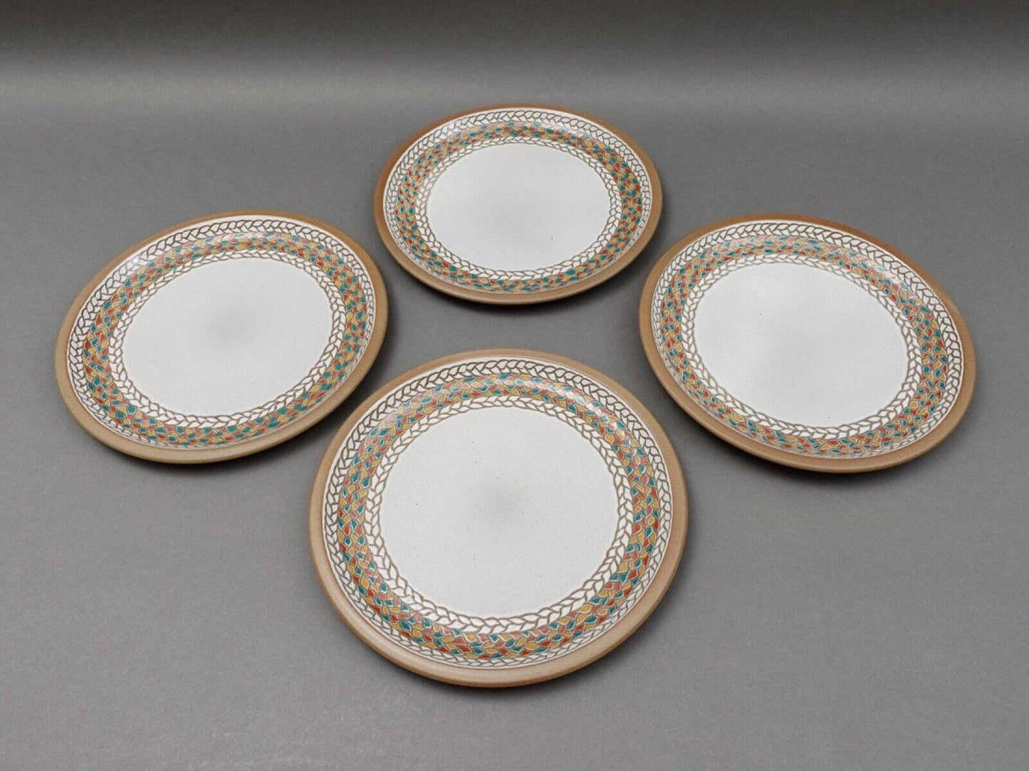 Midwinter England Braid Stoneware Dinner Plate Set Of 4