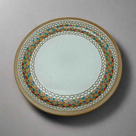 Midwinter England Braid Stoneware Dinner Plate Set Of 4