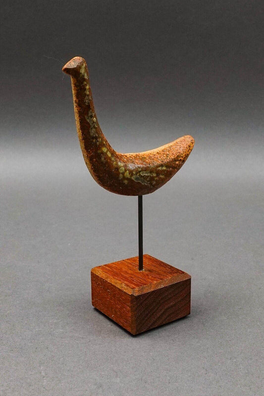 Richard Peeler (1928-1998) MCM Handcrafted Studio Pottery Bird Sculpture