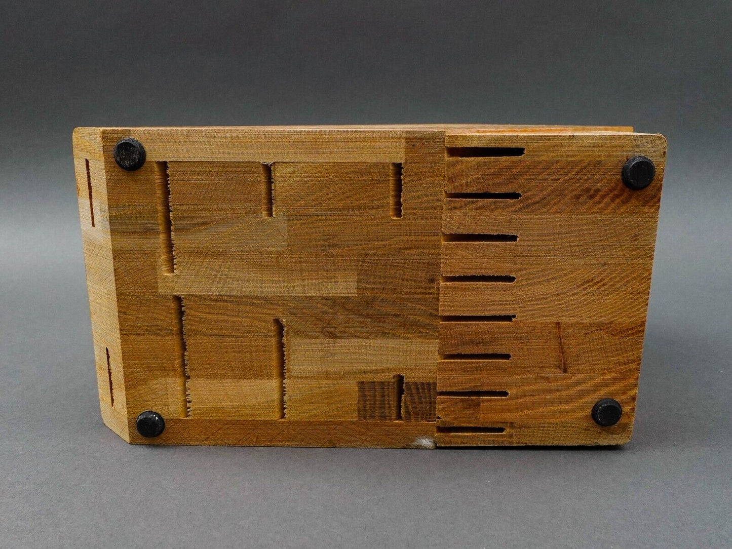 Cutco USA Kitchen Cutlery Knife Set 19 Piece Plus Oak Wood Block Stand