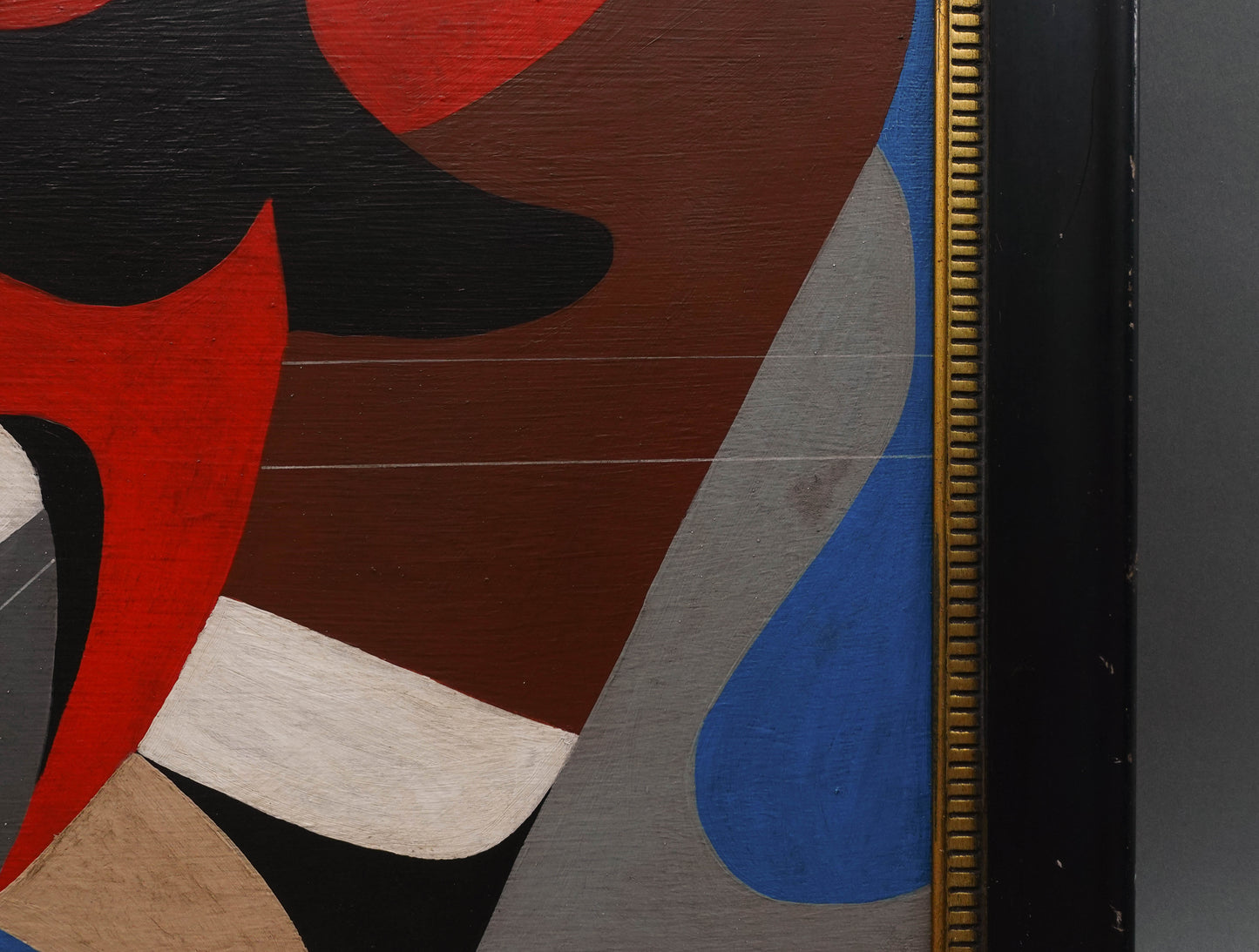 Jean Rets (Belgian, 1910-1998) Signed Abstract Oil On Canvas Painting