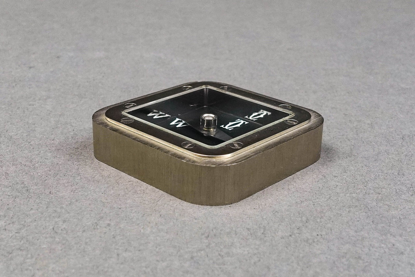 Cartier Santos Switzerland SIHH 2004 Limited Edition Palladium Brass Compass