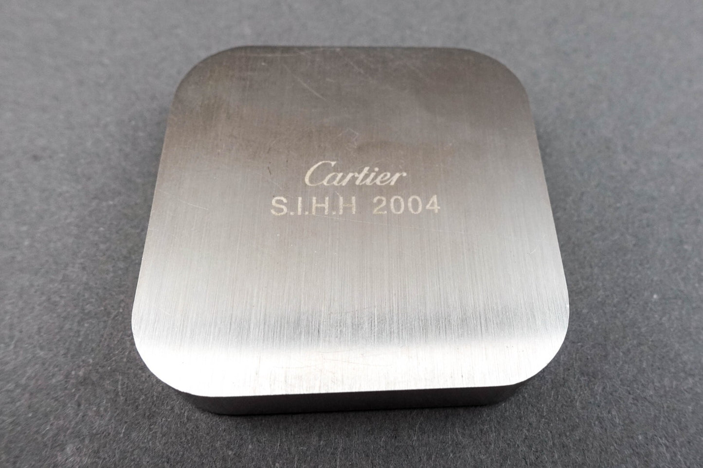 Cartier Santos Switzerland SIHH 2004 Limited Edition Palladium Brass Compass