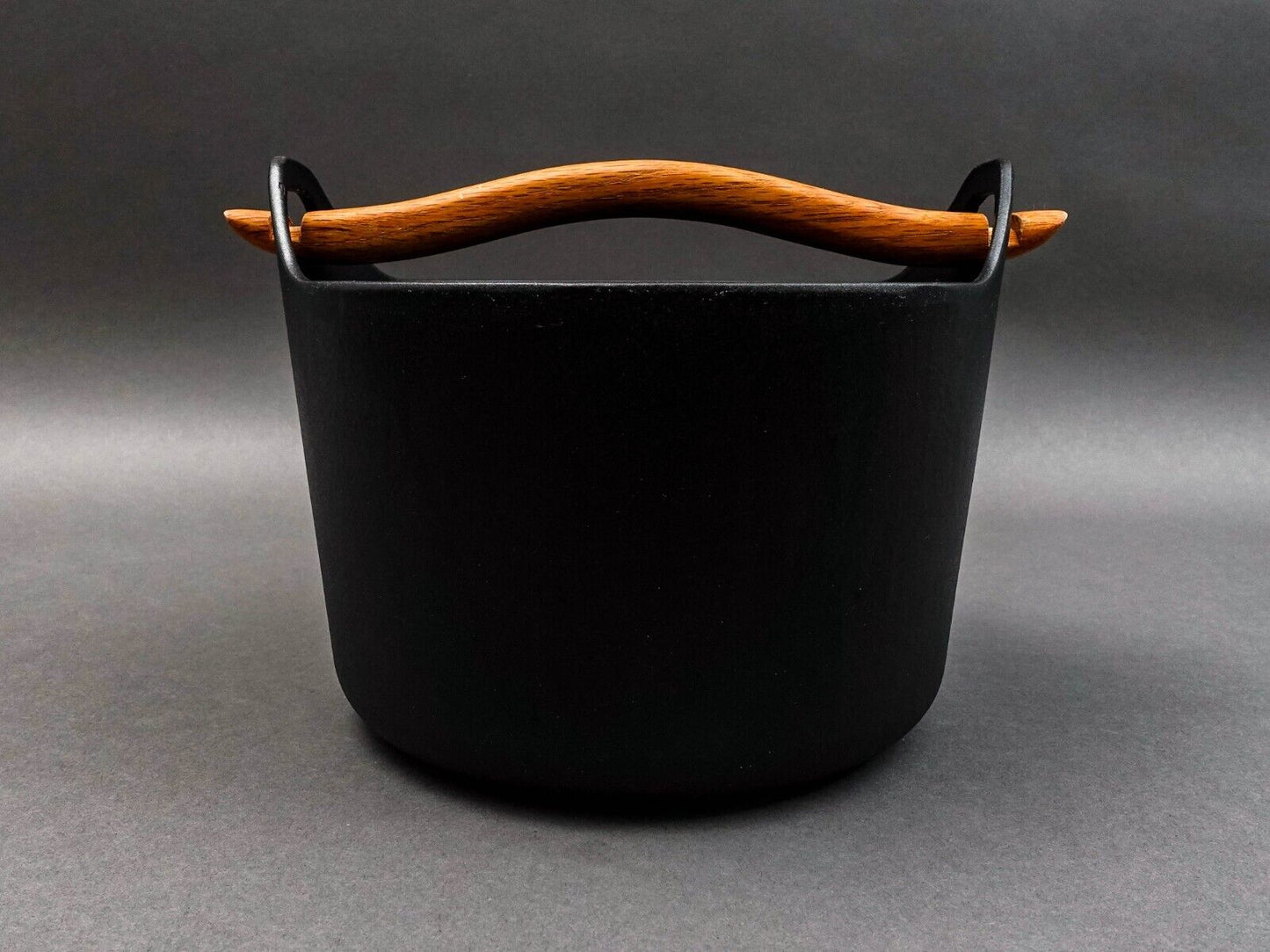 Iittala Finland Timo Sarpaneva Vintage Cast Iron Casserole Pot 1960 Design