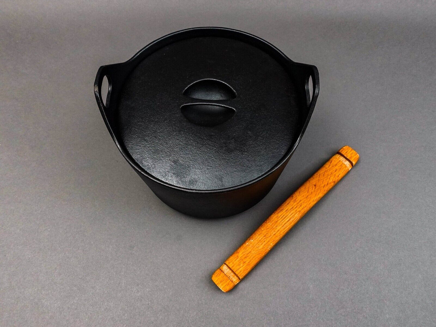 Iittala Finland Timo Sarpaneva Vintage Cast Iron Casserole Pot 1960 Design